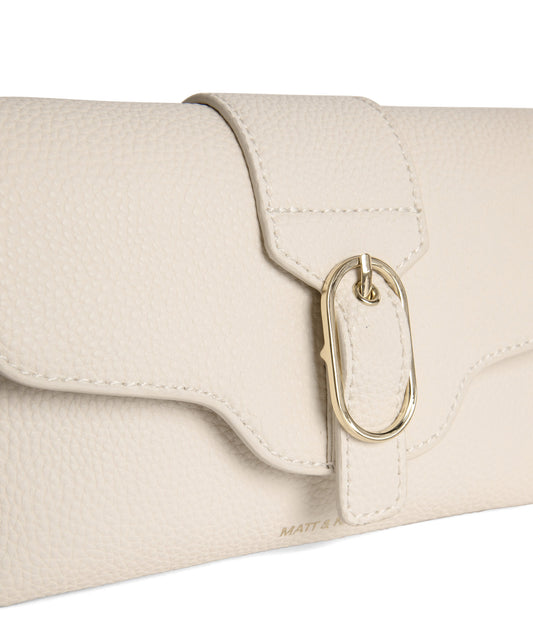 ISABELLE SM Vegan Crossbody Bag – Grain | Color: Beige - variant::oat