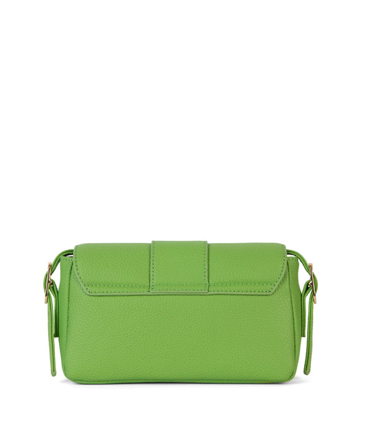 ISABELLE SM Vegan Crossbody Bag – Grain | Color: Green - variant::peppermint