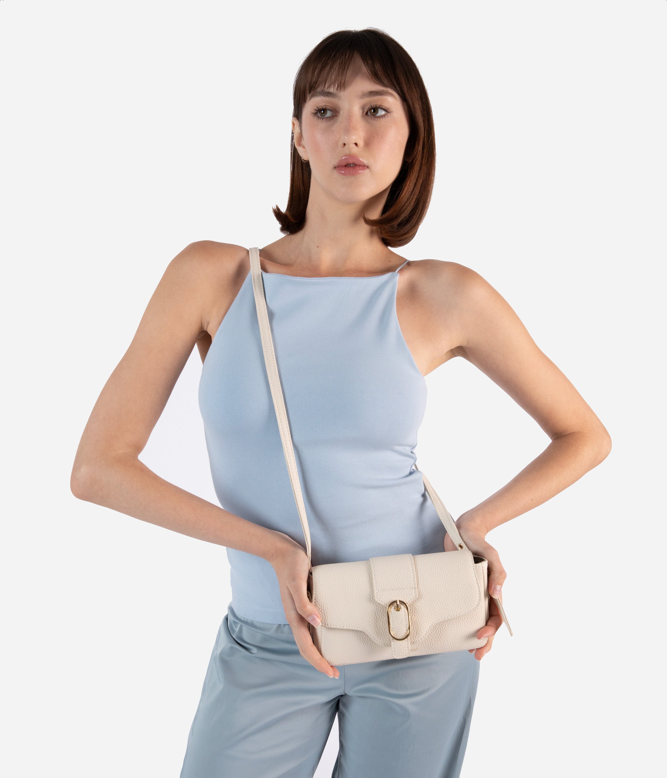 ISABELLE SM Vegan Crossbody Bag – Grain | Matt & Nat Canada