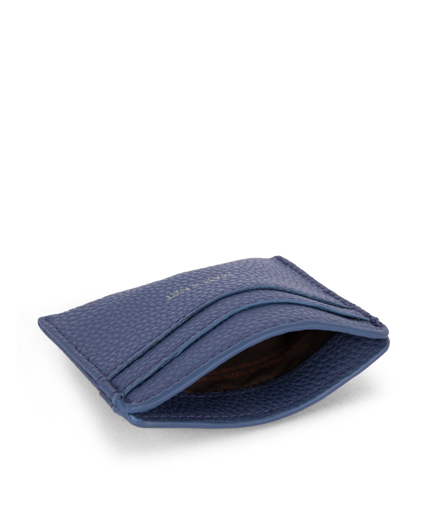 JUNYA Vegan Card Holder - Grain | Color: Blue - variant::blueberry