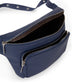 KORA Vegan Belt Bag - Grain | Color: Blue - variant::blueberry