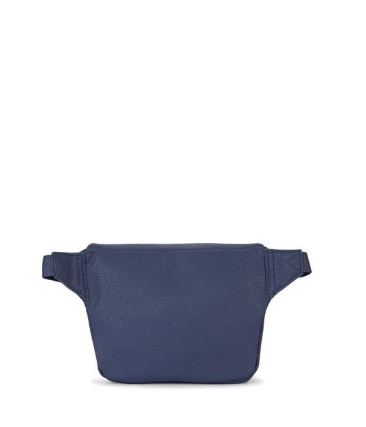 KORA Vegan Belt Bag - Grain | Color: Blue - variant::blueberry