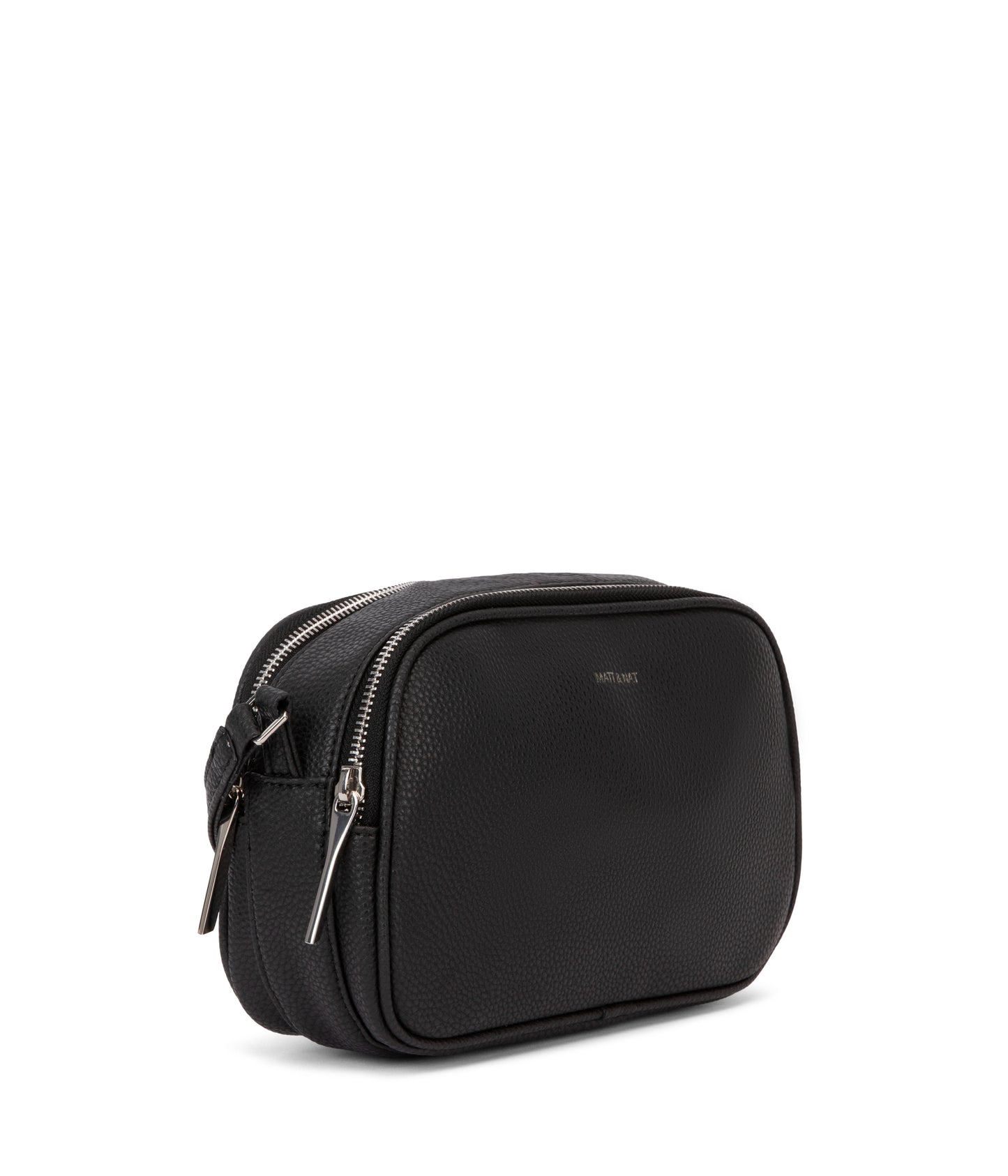 PAIR Vegan Crossbody Bag - Grain | Color: Black - variant::black