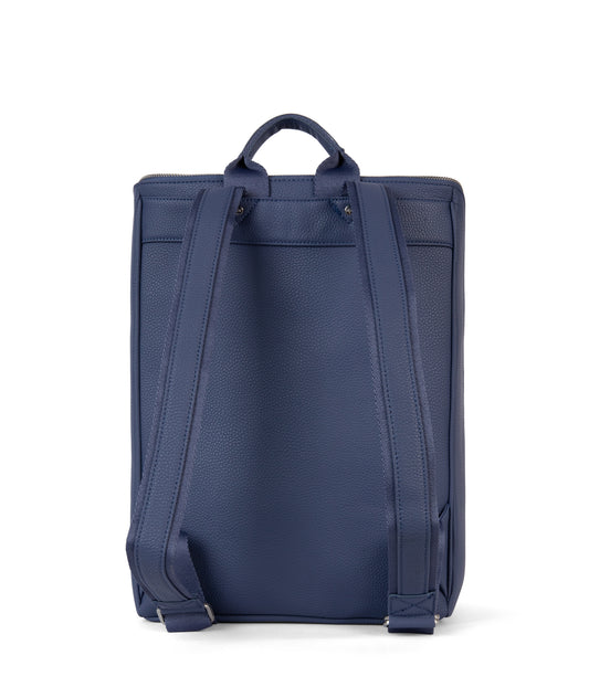 REMI Vegan Backpack – Grain | Color: Blue - variant::blueberry