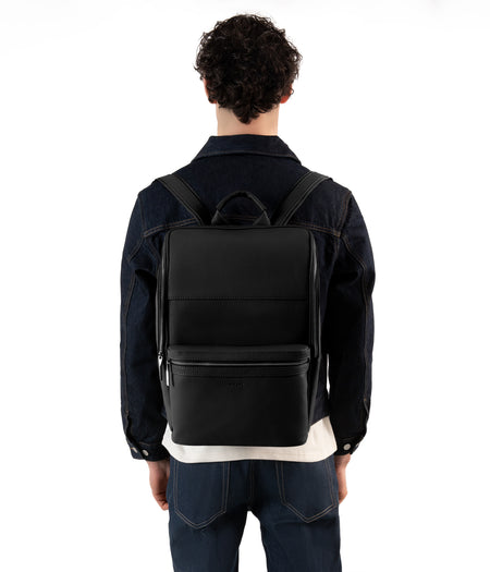 REMI Vegan Backpack – Grain | Color: Black - variant::black