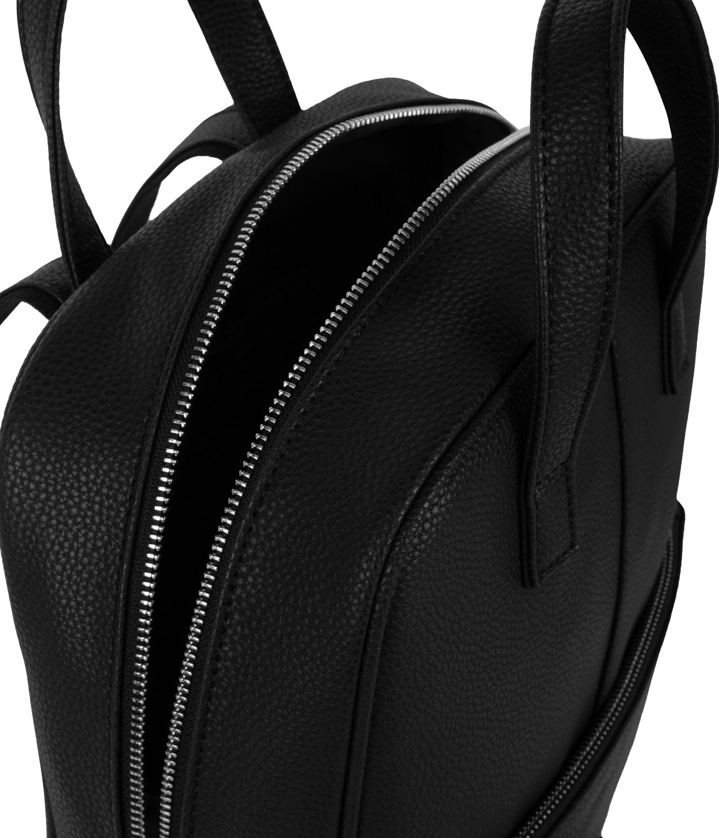 THEBE Vegan Backpack - Grain | Color: Black - variant::black