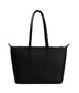 ABBI Vegan Tote Bag - Grain | Color: Black - variant::black