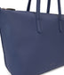 ABBI Vegan Tote Bag - Grain | Color: Blue - variant::blueberry