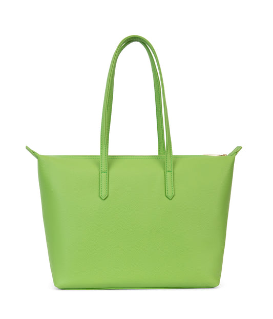 ABBI Vegan Tote Bag - Grain | Color: Green - variant::peppermint