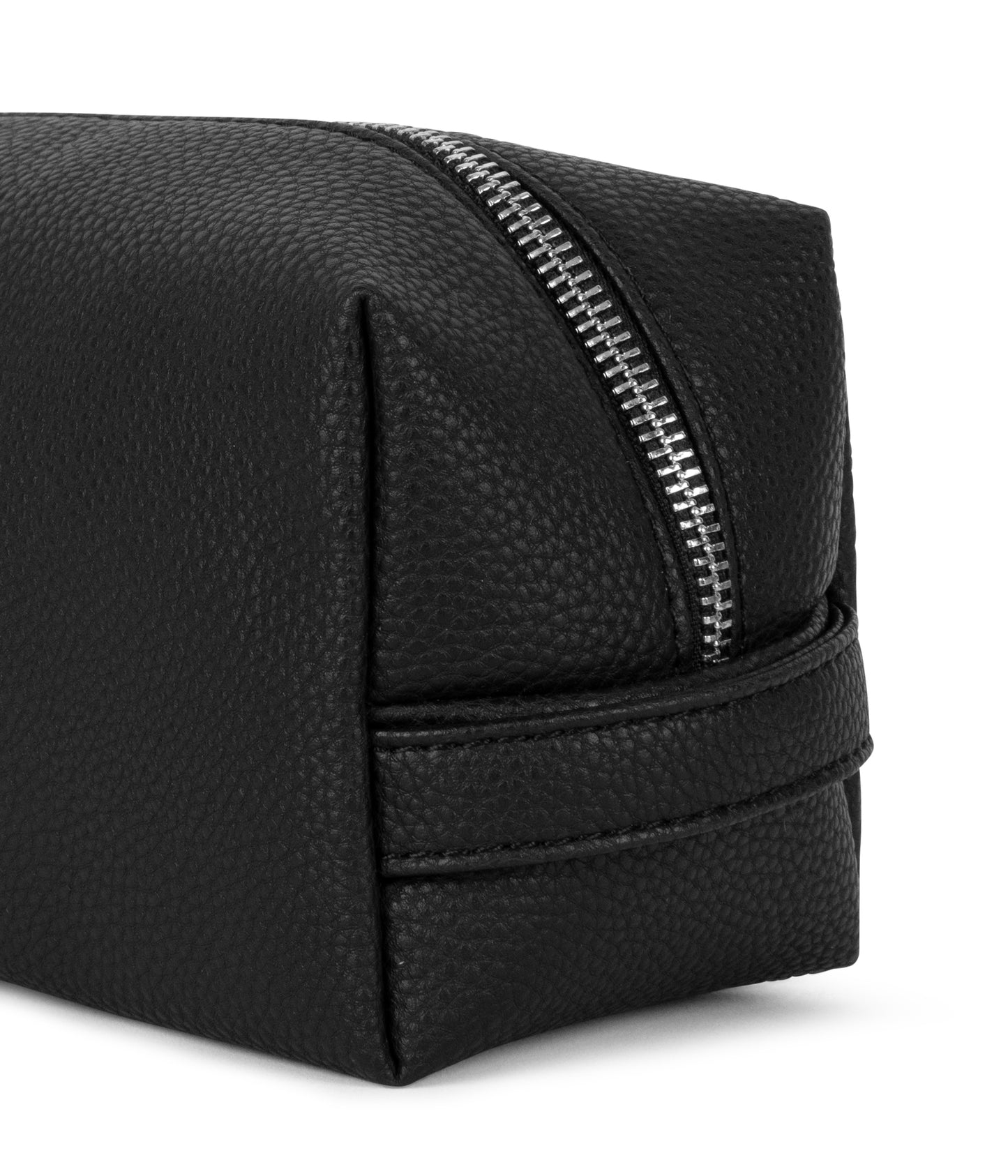 BLAIR Vegan Toiletry Case - Grain | Color: Black - variant::black