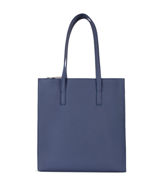 CANCI Vegan Tote Bag - Grain | Color: Blue - variant::blueberry