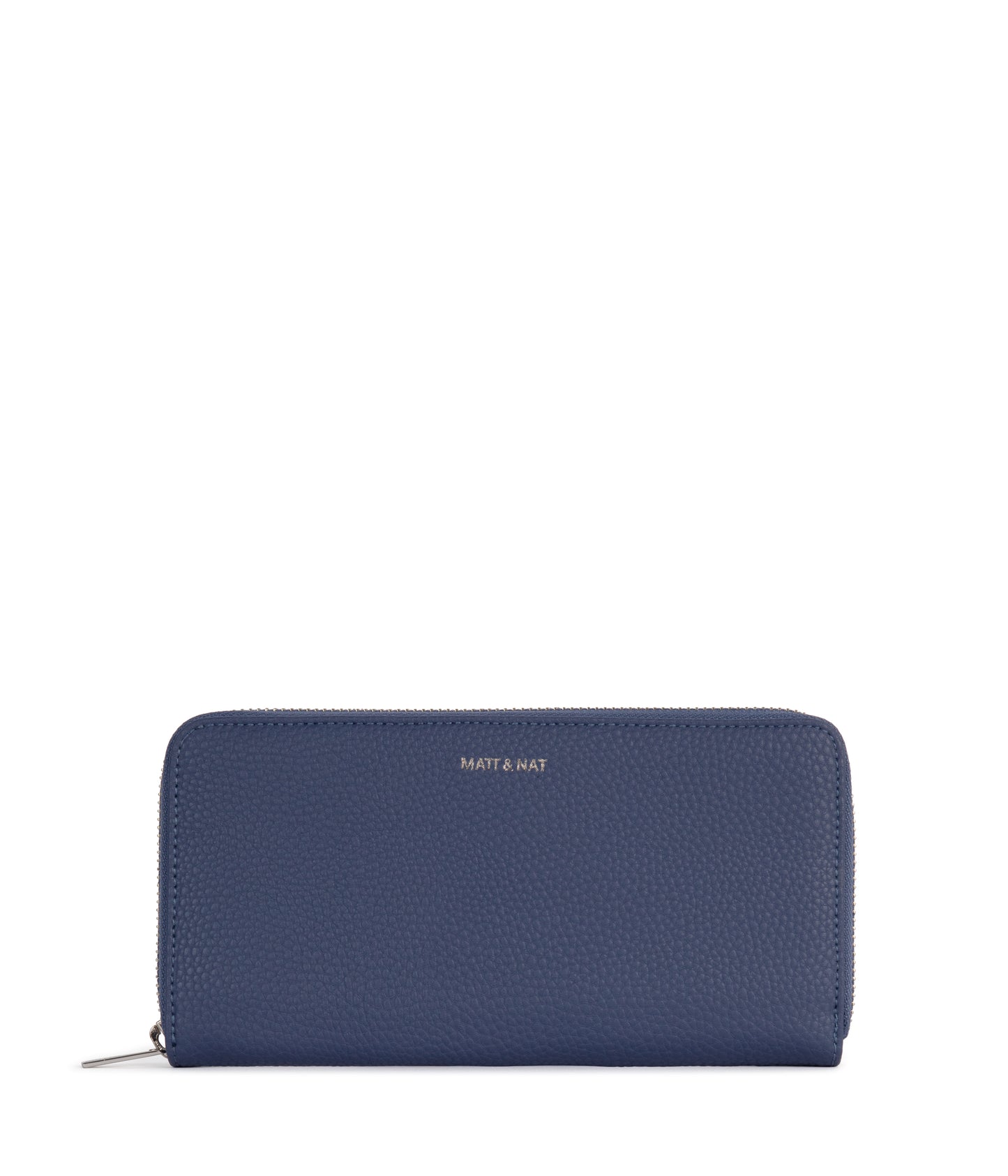 CENTRAL Vegan Wallet - Grain | Color: Blue - variant::blueberry