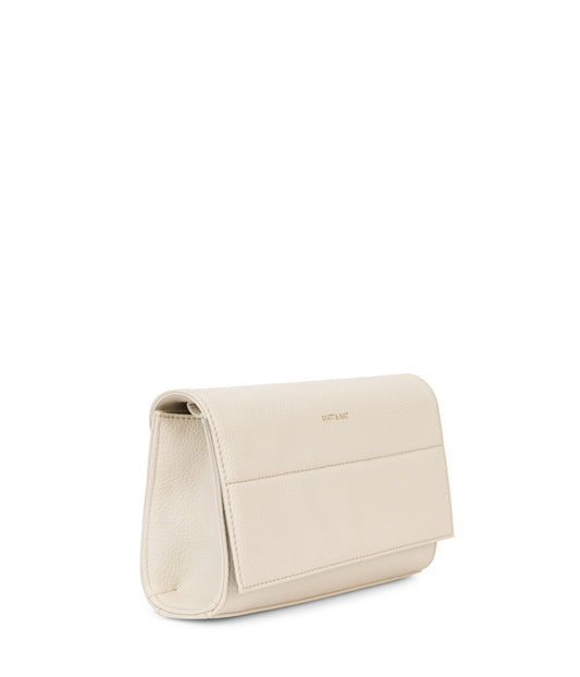 EMI Vegan Crossbody Bag - Grain | Color: Beige - variant::oat