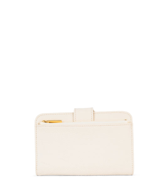 FLOATSM Small Vegan Wallet - Grain | Color: Beige - variant::oat