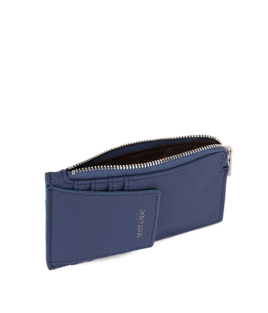 GRATZ Vegan Wallet - Grain | Color: Blue - variant::blueberry