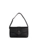 ISABELLE Vegan Shoulder Bag – Grain | Color: Black - variant::black