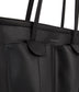 JOS Vegan Tote Bag - Grain | Color: Black - variant::black