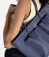 JOS Vegan Tote Bag - Grain | Color: Blue - variant::blueberry