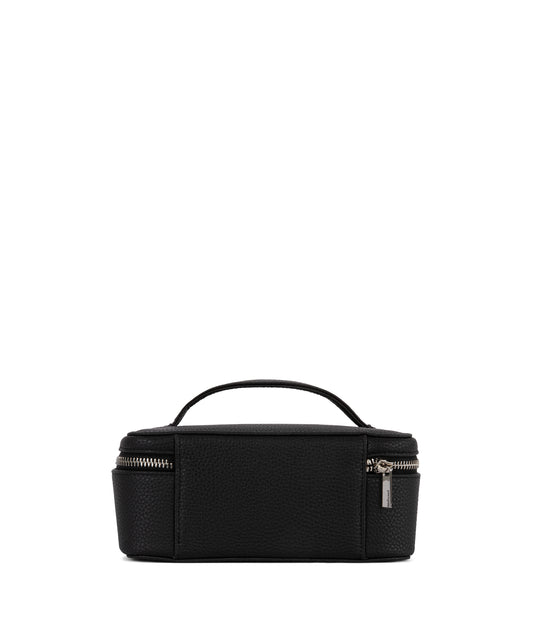 JULE Vegan Vanity Case - Grain | Color: Black - variant::black