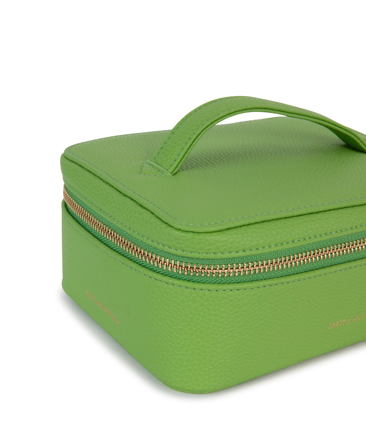 JULE Vegan Vanity Case - Grain | Color: Green - variant::peppermint