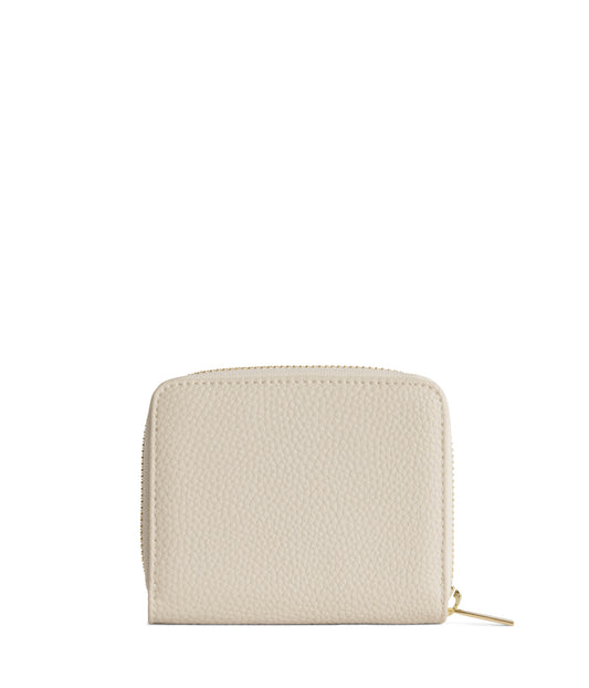 RUE Small Vegan Zip Wallet - Grain | Color: Beige - variant::oat