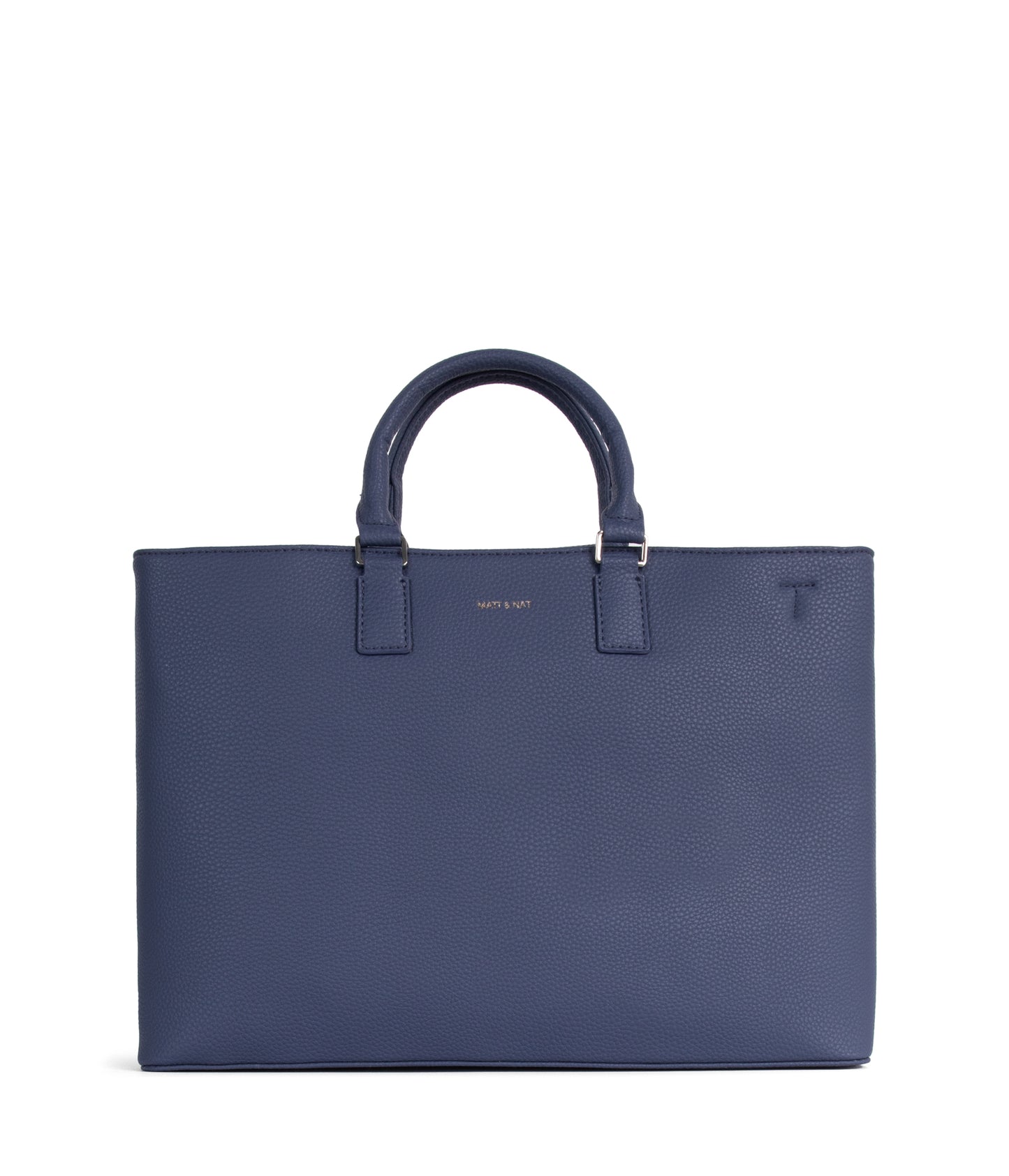 SEVYN Vegan Satchel - Grain | Color: Blue - variant::blueberry