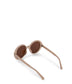 CRYO Oversized Recycled Sunglasses | Color: Beige, White - variant::nude