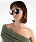 SARAI Aviator Sunglasses | Color: Gold, Green - variant::gololi