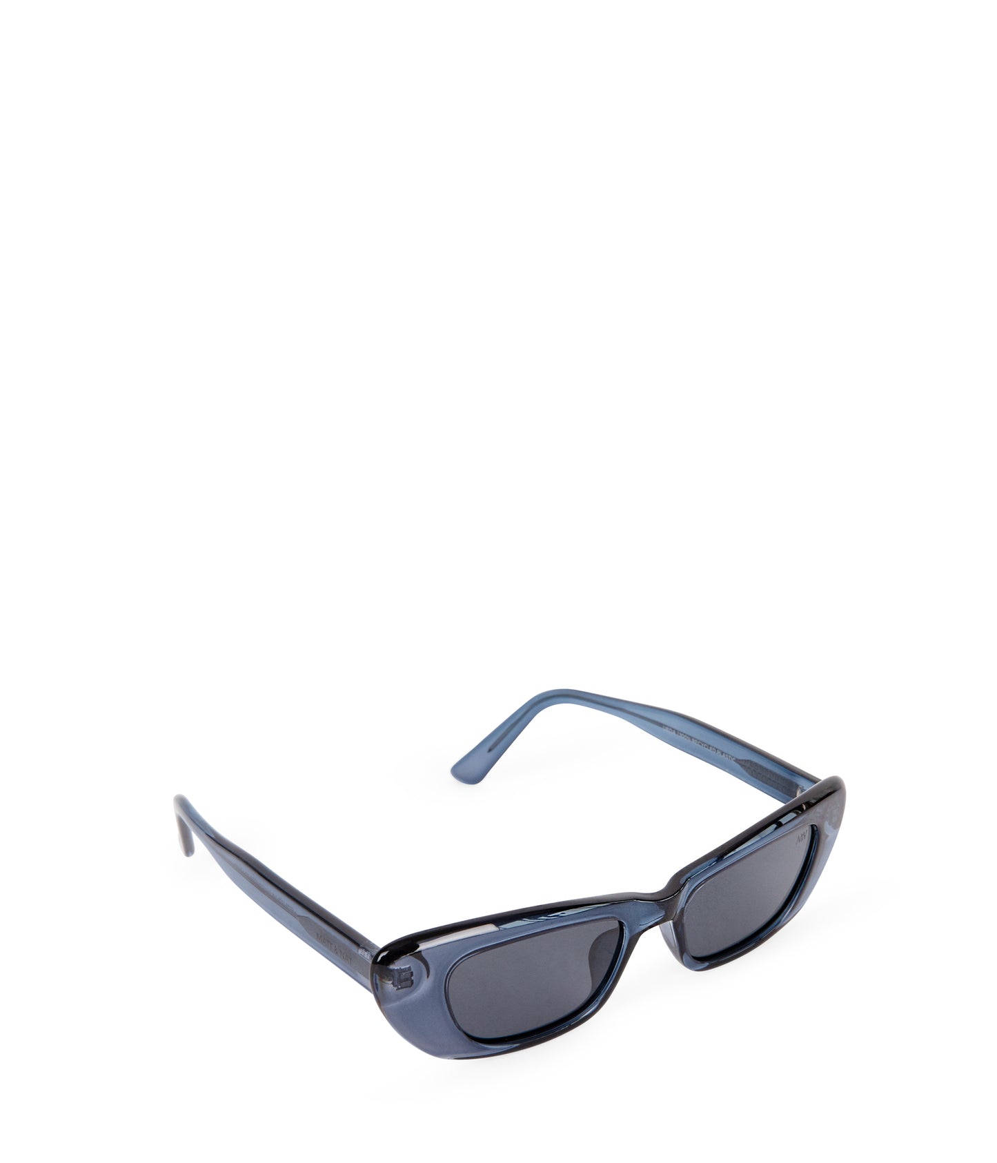 UEDA Cat-Eye Recycled Sunglasses | Color: Blue - variant::blue