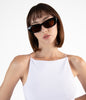 UEDA Cat-Eye Recycled Sunglasses | Color: Grey - variant::grey