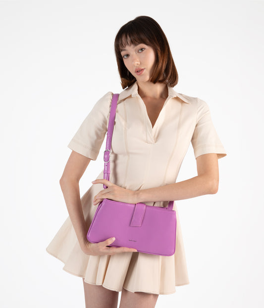 ADELINE Vegan Crossbody Bag - Theme | Color: Pink - variant::candy