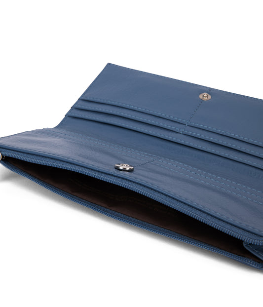 ROME Vegan Wallet - Theme | Color: Blue - variant::indigo