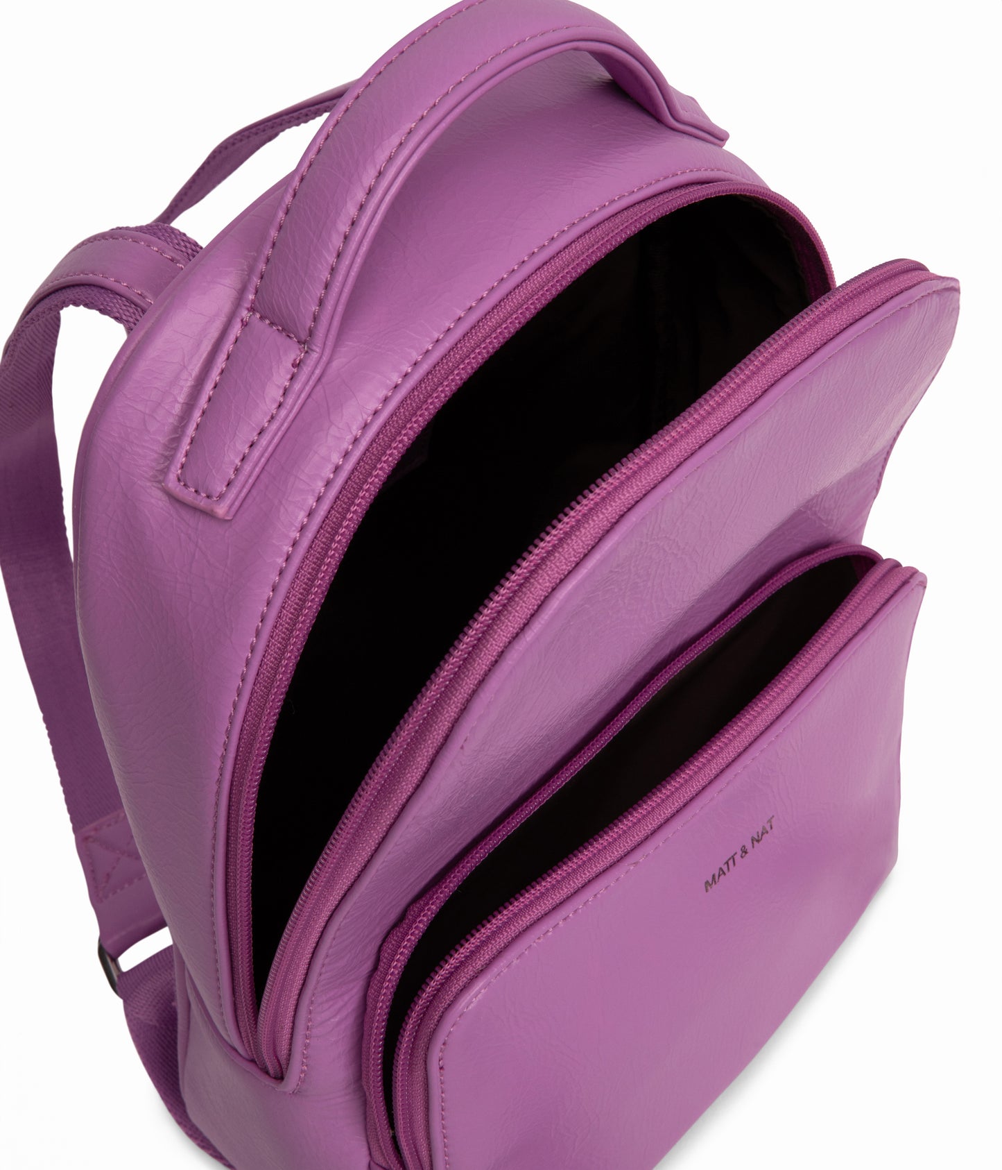 CAROSM Small Vegan Backpack - Theme | Color: Pink - variant::candy