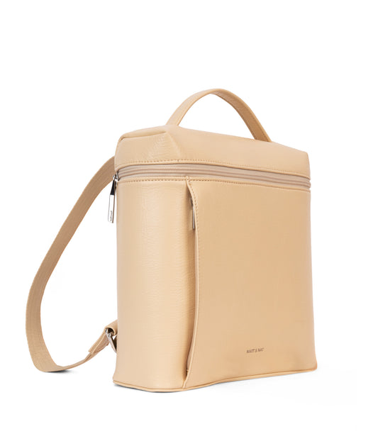 FAY Vegan Backpack - Theme | Color: Beige - variant::pancake