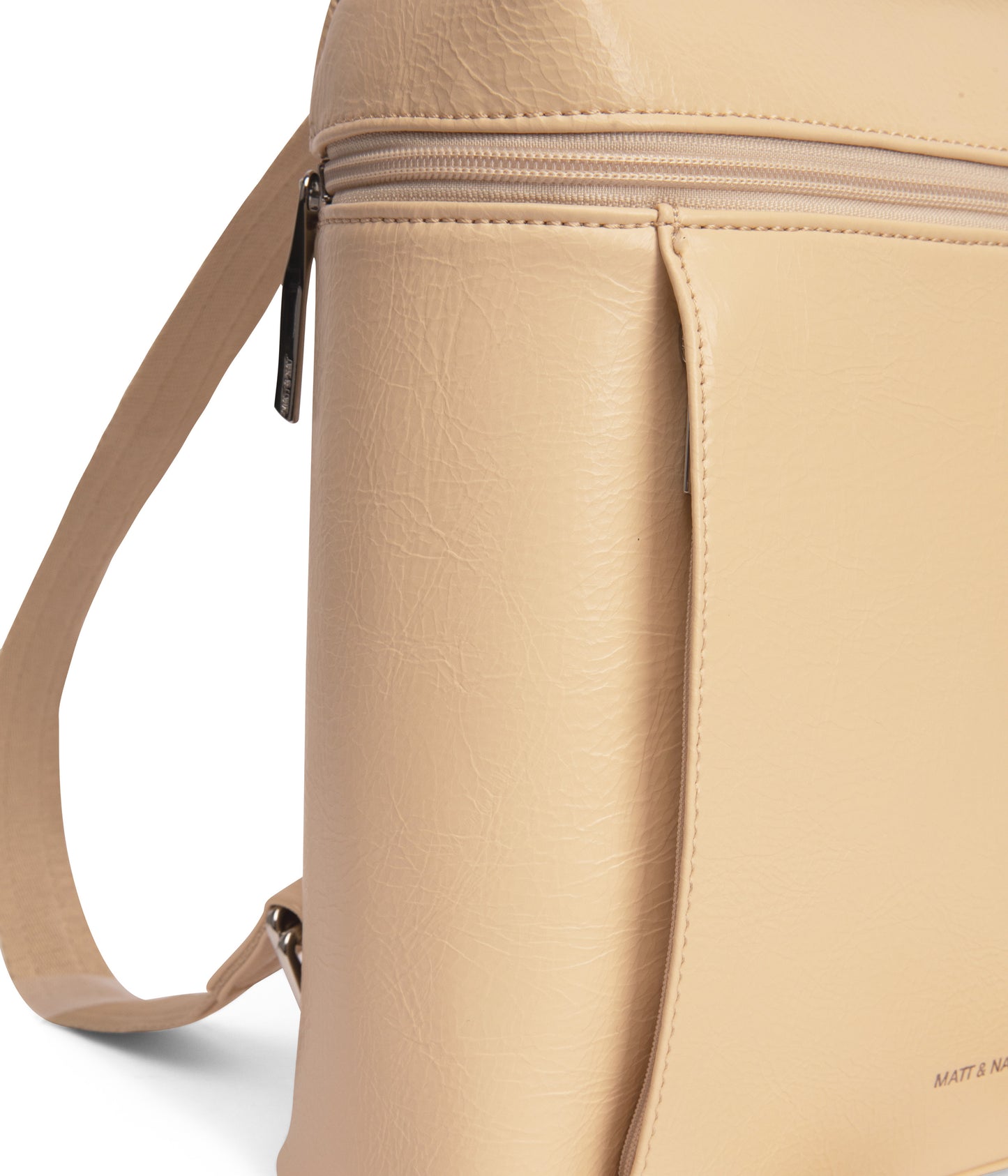 FAY Vegan Backpack - Theme | Color: Beige - variant::pancake