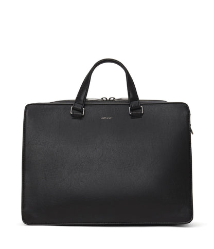 DAVID Vegan Briefcase - Vintage | Color: Black - variant::black