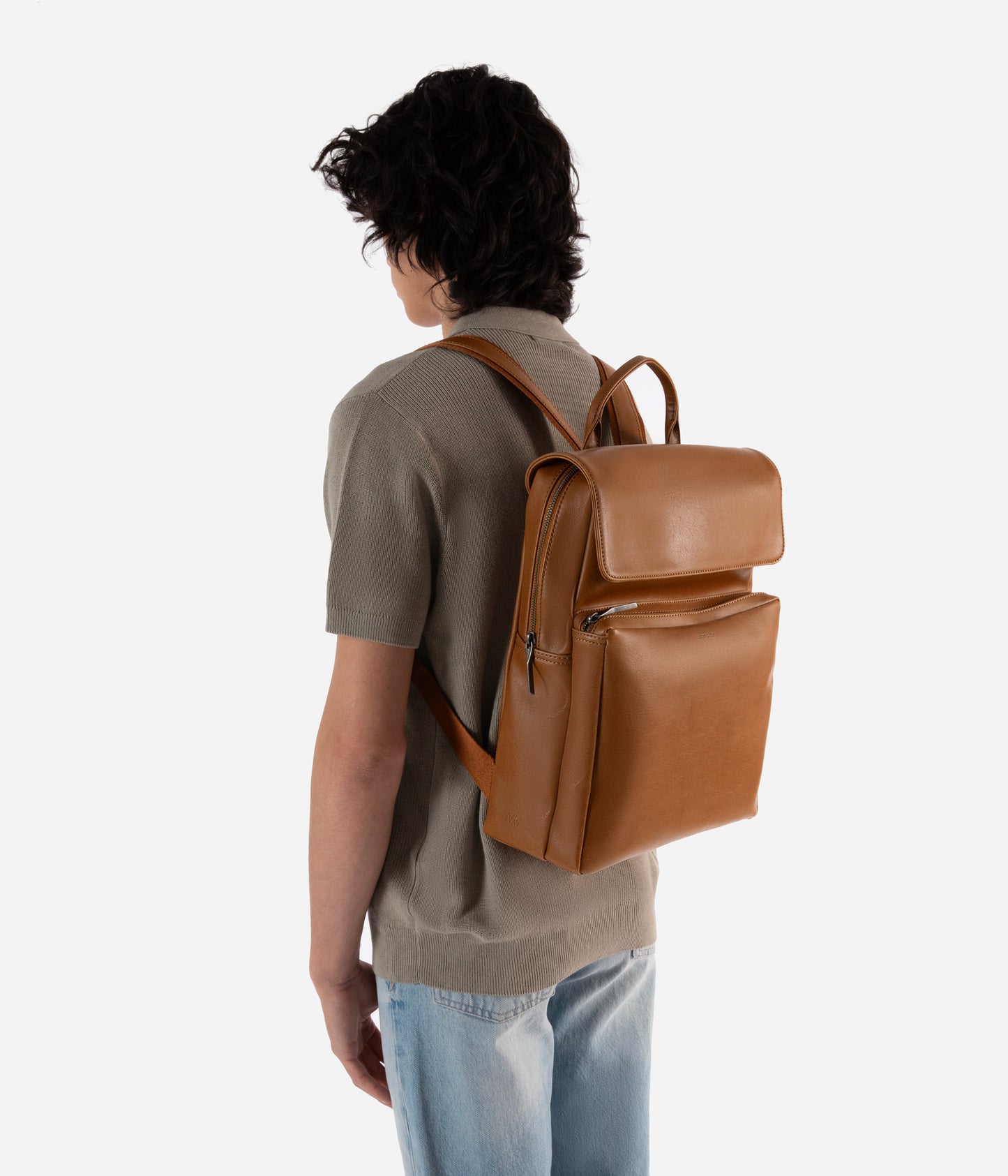 PAXX Vegan Backpack - Vintage | Color: Grey - variant::mist