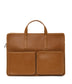 SOREN Vegan Briefcase - Vintage | Color: Brown - variant::chili