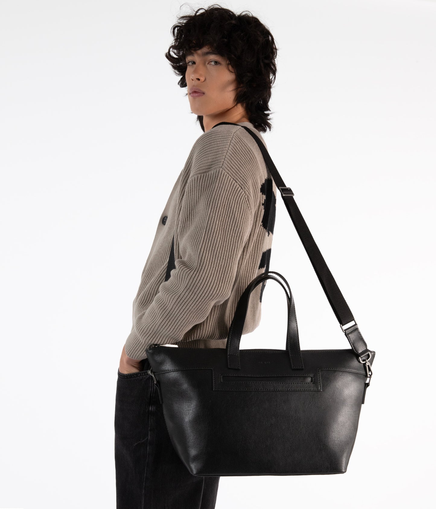 ELIO Vegan Tote Bag - Vintage | Color: Blue - variant::midnight