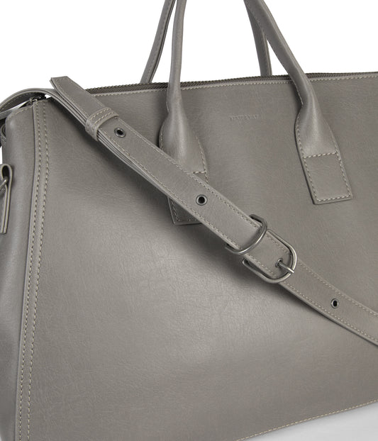 GIGI Vegan Weekender Bag - Vintage | Color: Grey - variant::mist