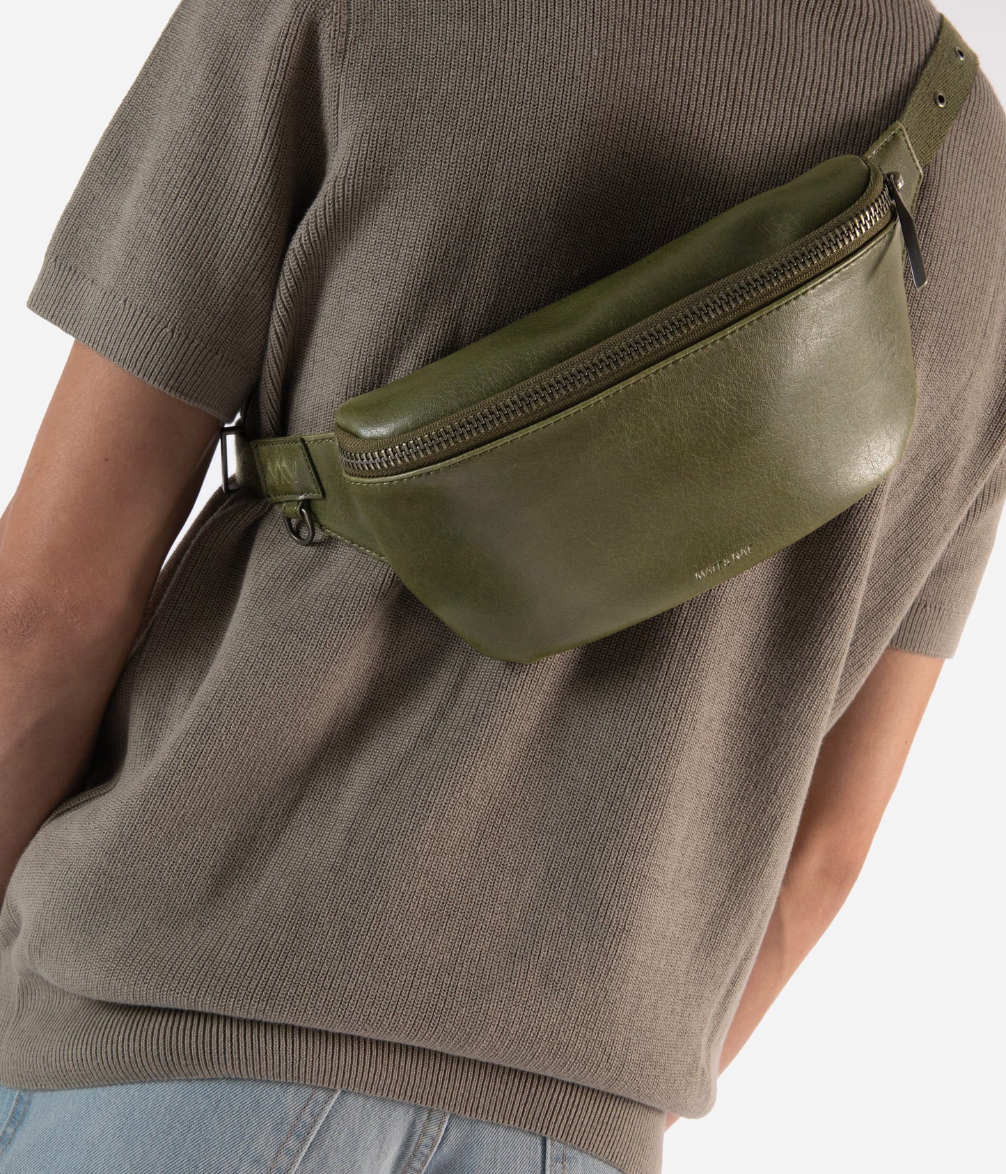 VIE Vegan Fanny Pack - Vintage | Color: Brown - variant::chili