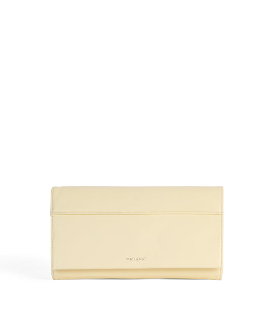 LETTE Vegan Wallet Crossbody Bag - Forum | Color: Yellow - variant::jasmine