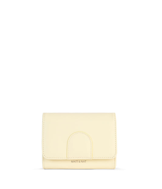 MELLOWSM Vegan Wallet - Forum | Color: Yellow - variant::jasmine