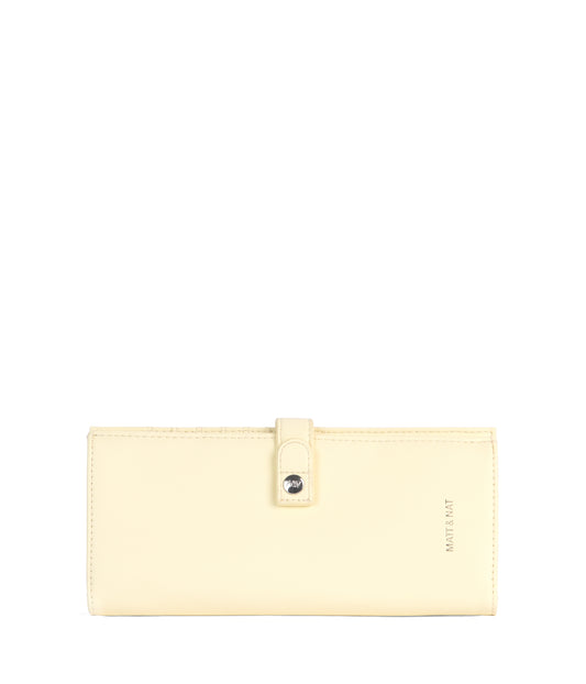 SOSI Vegan Folded Wallet - Forum | Color: Yellow - variant::jasmine