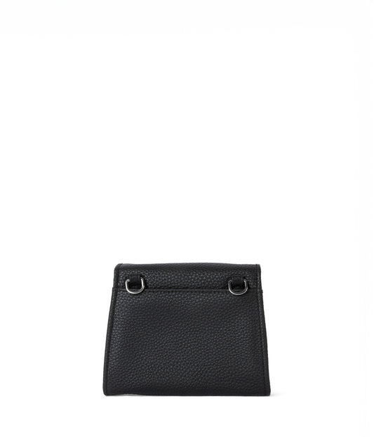 NANO Vegan Wallet - Grain | Color: Black - variant::black