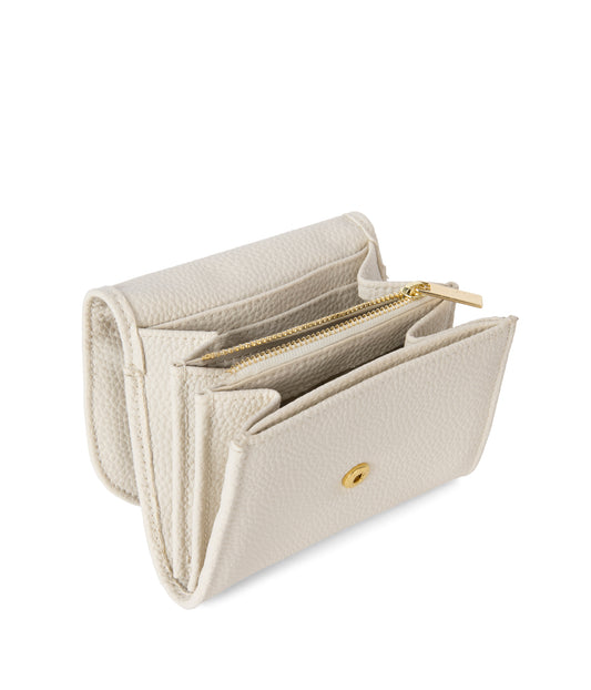 NANO Vegan Wallet - Grain | Color: Beige - variant::oat