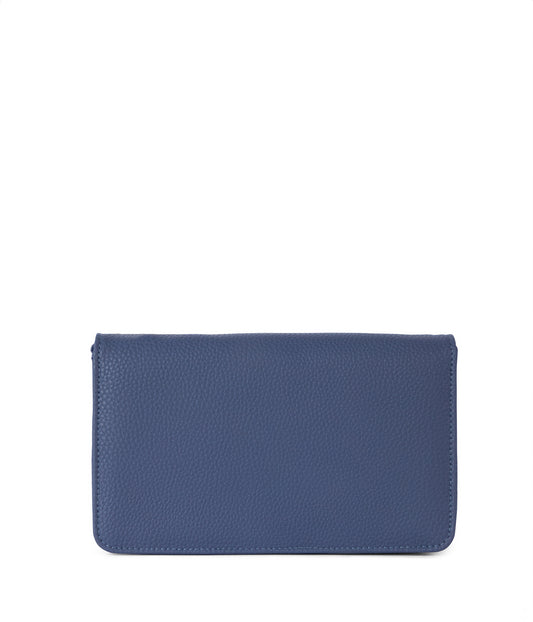 BEE Vegan Crossbody Bag - Grain | Color: Blue - variant::blueberry