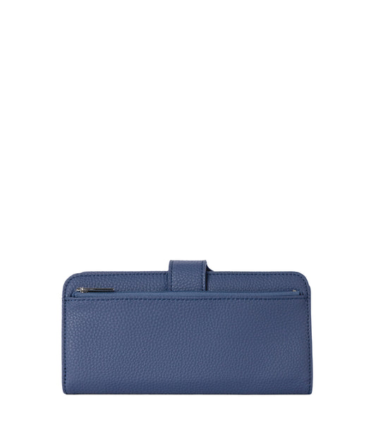 FLOAT Vegan Wallet - Grain | Color: Blue - variant::blueberry