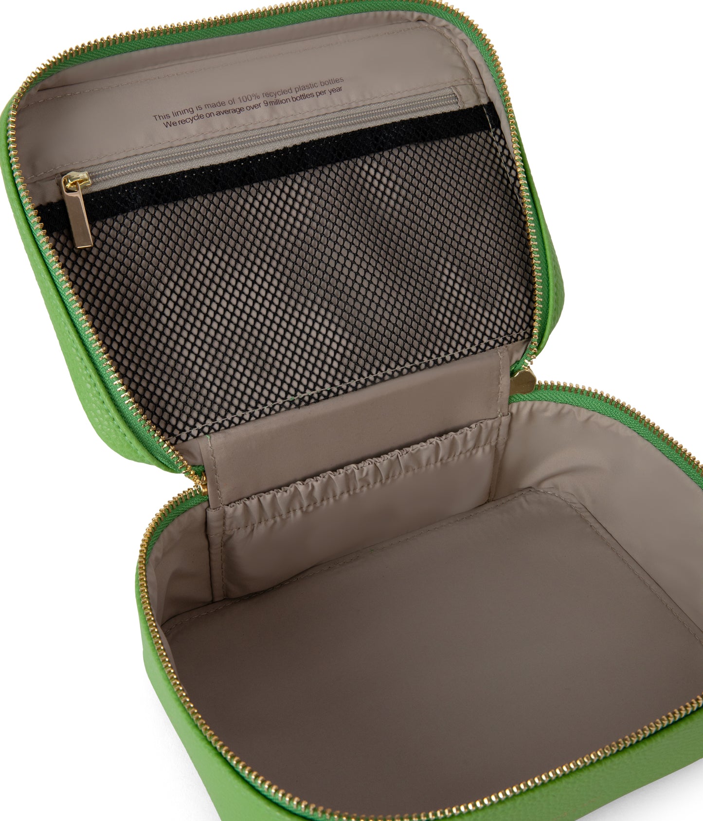 JULE Vegan Vanity Case - Grain | Color: Green - variant::peppermint