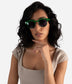 BUA Clubmaster Sunglasses | Color: Green, Blue - variant::grnblu